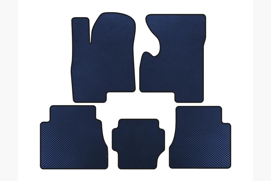 Hummer H2 2002-2009 Tapis de sol EVA (Bleu) Image