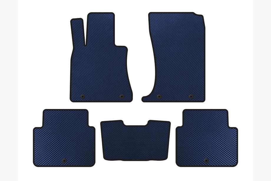 Hyundai Genesis DH 2013-2016 Tapis de sol EVA (SD, Bleu) Image