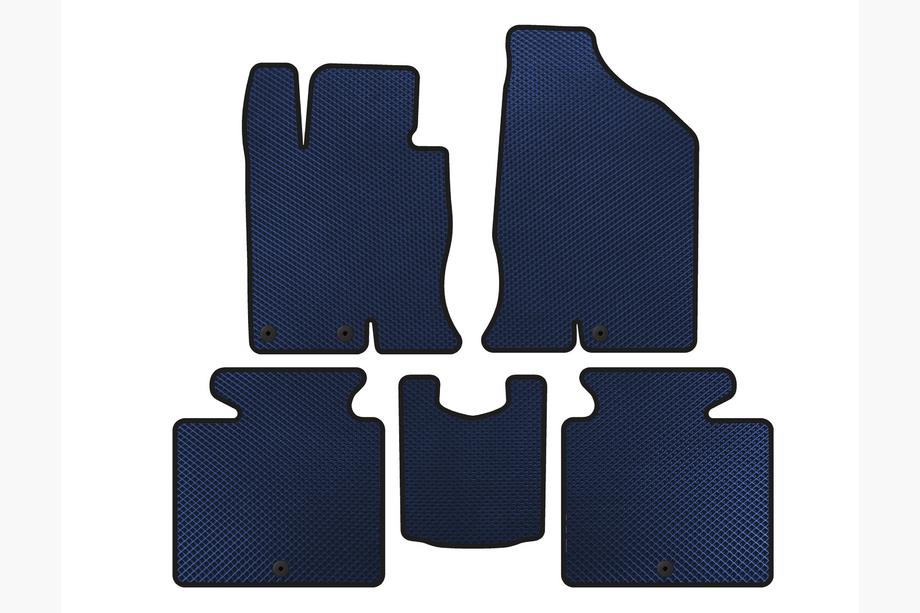 Hyundai Grandeur 2011-2017 Tapis de sol EVA (SD, Essence, Bleu) Photo 1