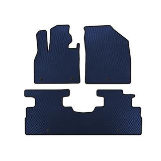 Tapis de sol EVA (2 Rangées, 7 Places, Bleu)