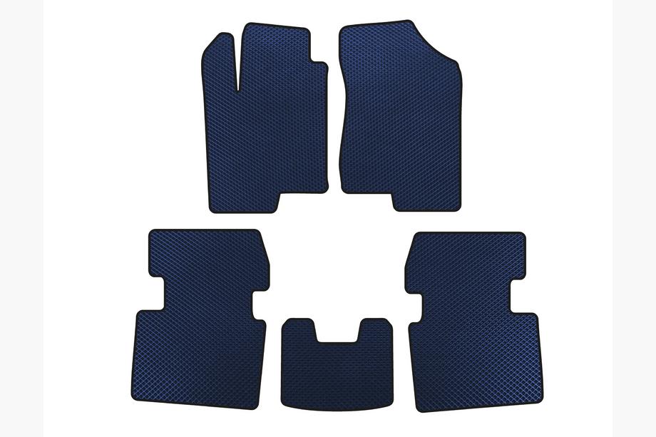 Hyundai Sonata NF 2004-2009 Tapis de sol EVA (Bleu) Image