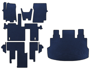 Hyundai Staria 2021- Tapis de sol EVA (habitacle complet, 1+1, 5/9 places, Bleu) photo 1