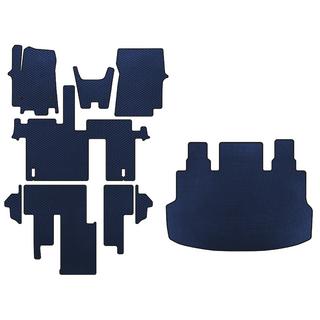 Tapis de sol EVA (habitacle complet, 1+1, 5/9 places, Bleu)