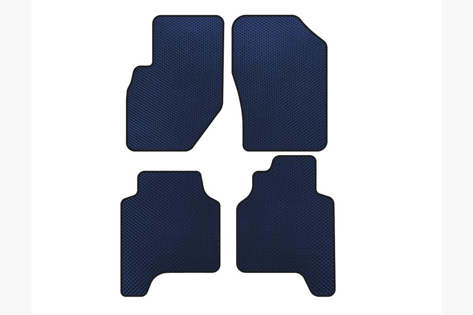 Hyundai Terracan 2001-2007 Tapis de sol EVA (Bleu) Image