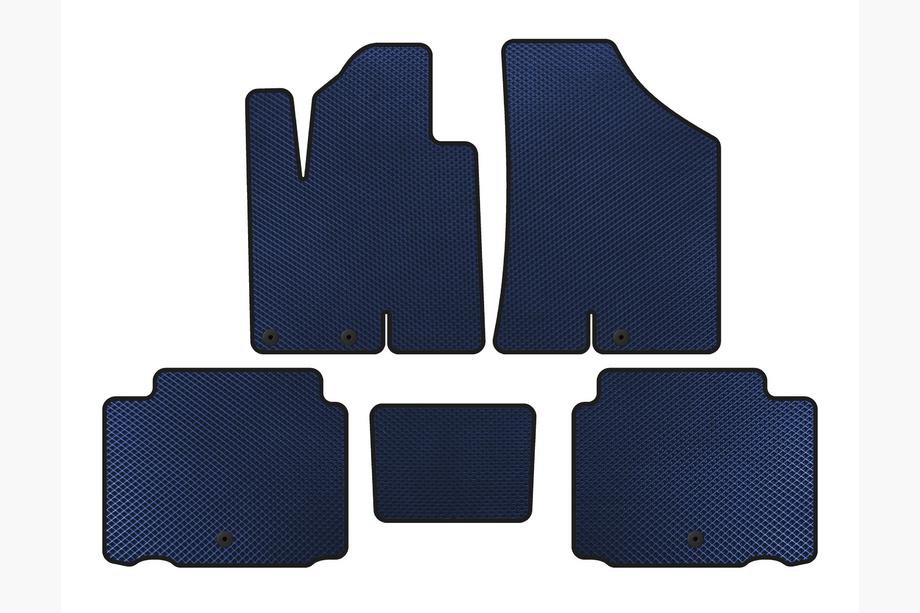 Hyundai IX55 2007-2012 Tapis de sol EVA (Bleu) Image