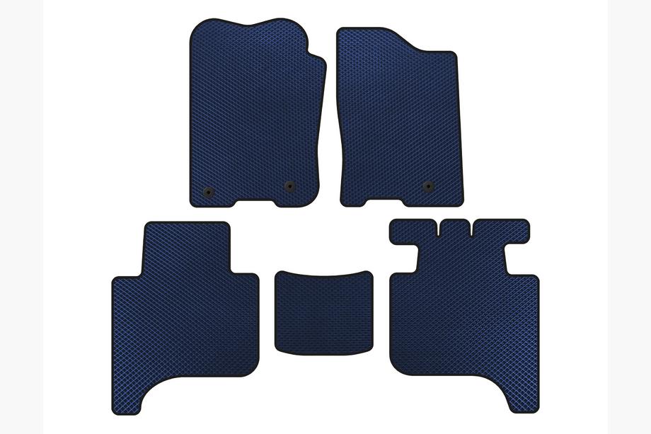 Infiniti QX56 2004-2010 Tapis de sol EVA (2 Rangées, 2004-2008, Bleu) Image