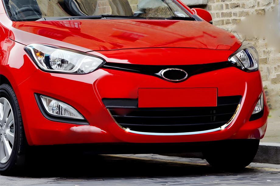 Hyundai I-20 2012-2014 Encadrement de calandre en inox Image