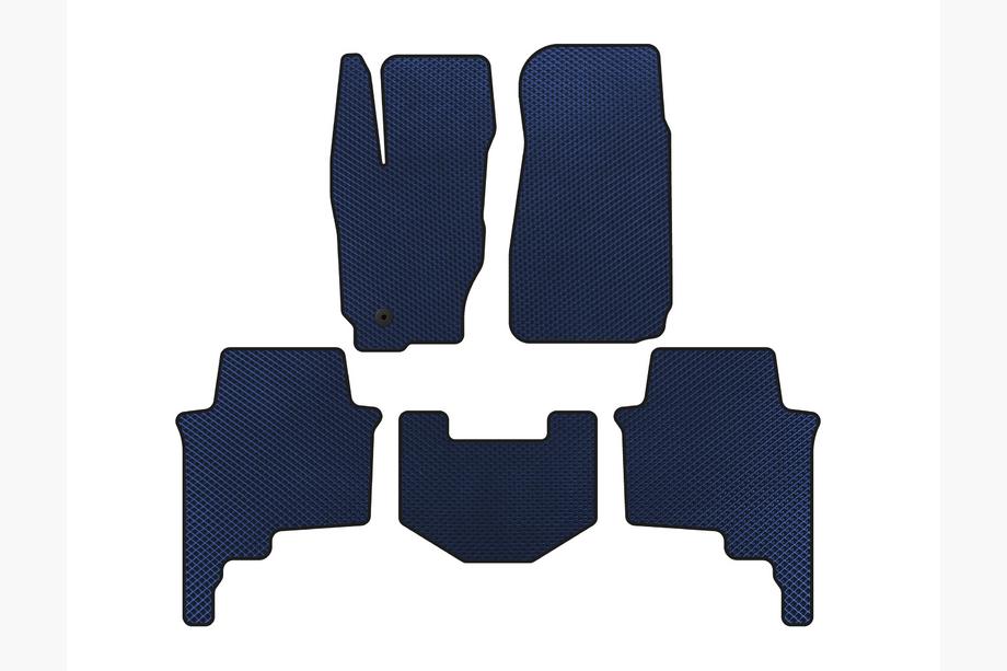 Jeep Commander 2005-2010 Tapis de sol EVA (Bleu) Image