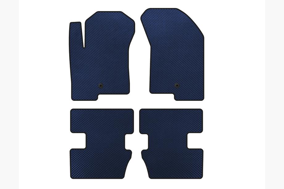 Jeep Compass 2006-2016 Tapis de sol EVA (2006-2011, Bleu) Image