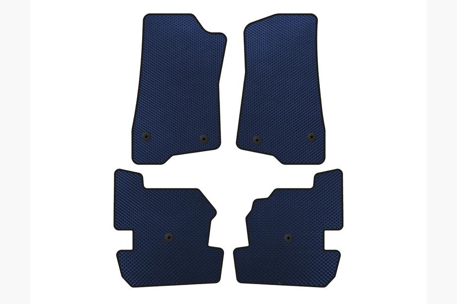 Jeep Wrangler 2018- Tapis de sol EVA (Bleu) Image