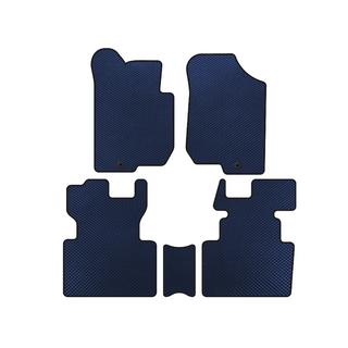 Tapis de sol EVA (2006-2012, 2 Rangées, 7 Places, Bleu)