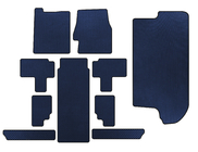 Kia Carnival 2002-2013 Tapis de sol EVA (Jeu complet, Bleu) photo 1