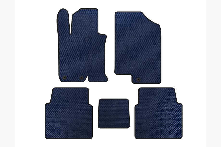 Kia Optima 2010-2016 Tapis de sol EVA V-1 (SD, Bleu) Image