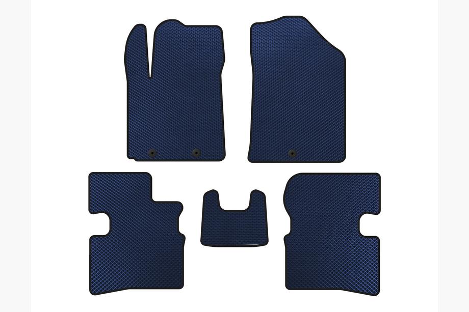 Kia Picanto 2004-2011 Tapis de sol EVA (2009-2011, HB, Bleu) Image