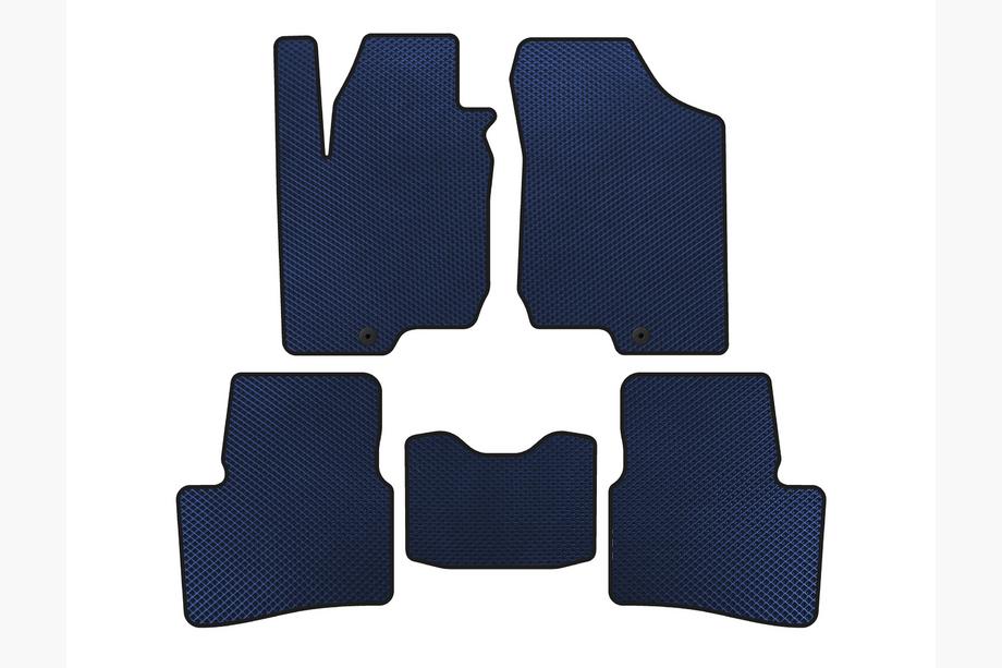Kia Ceed 2007-2012 Tapis de sol EVA (HB, 3 Portes, Bleu) Image