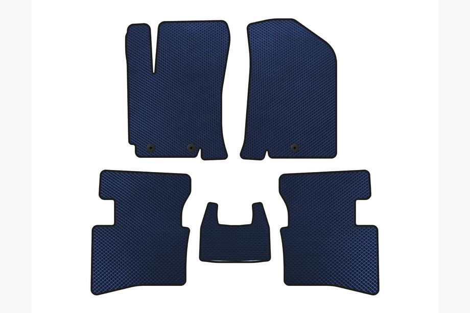 Kia Rio 2012-2017 Tapis de sol EVA V2 (Bleu) Image
