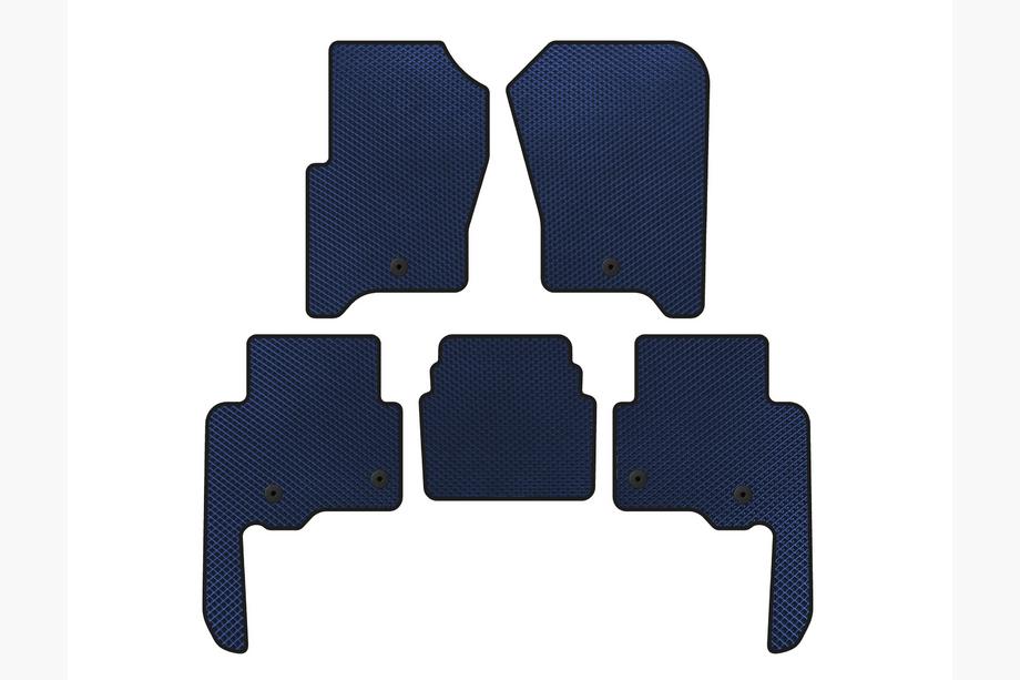 Land Rover Discovery IV 2009-2017 Tapis de sol EVA V2 (Bleu) Image