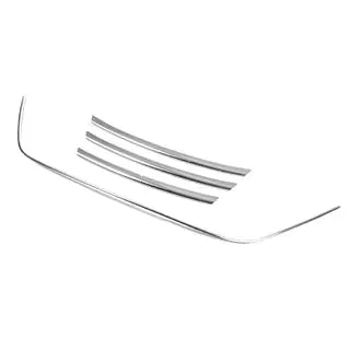 Couvre-grille inférieur et contour STYLE (inox) photo 3