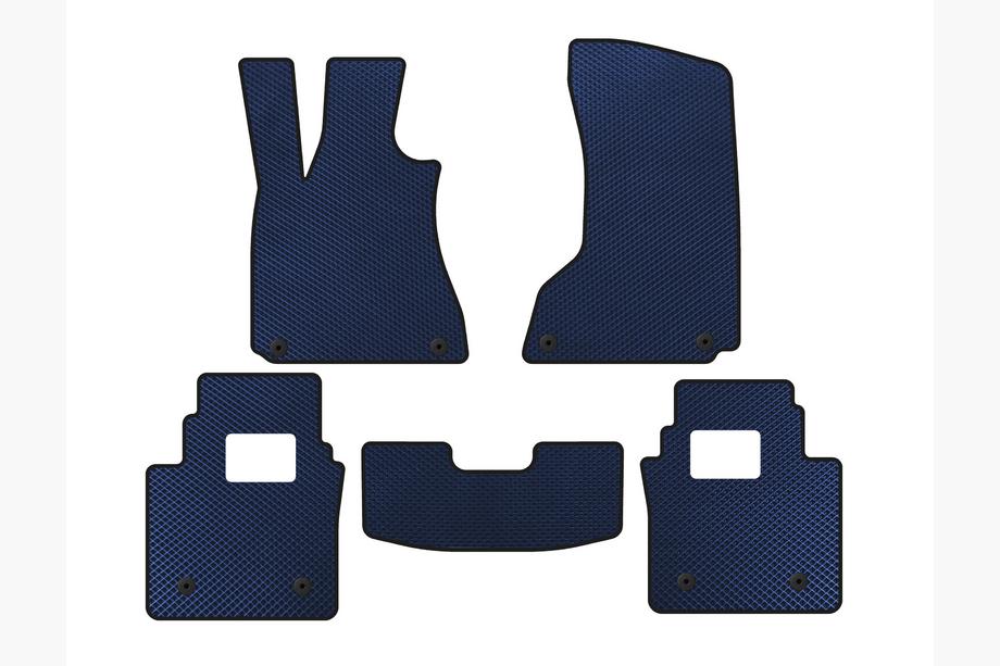 Maserati Quattroporte 2013-2023 Tapis de sol EVA (SD, Bleu) Image