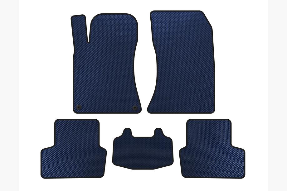 Mercedes CLA C117 2013-2019 Tapis de sol EVA (SD, Bleu) Image