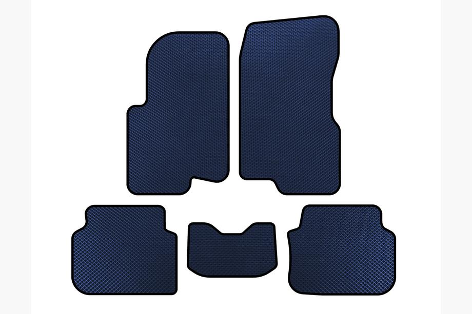 Smart 1998-2007 Tapis de sol EVA (2003-2007, Forfour, Bleu) Image