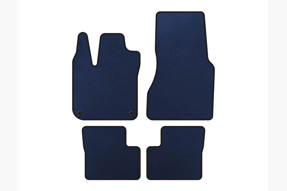 Smart 2014- Tapis de sol EVA (HB, 5 Portes, Bleu) Image