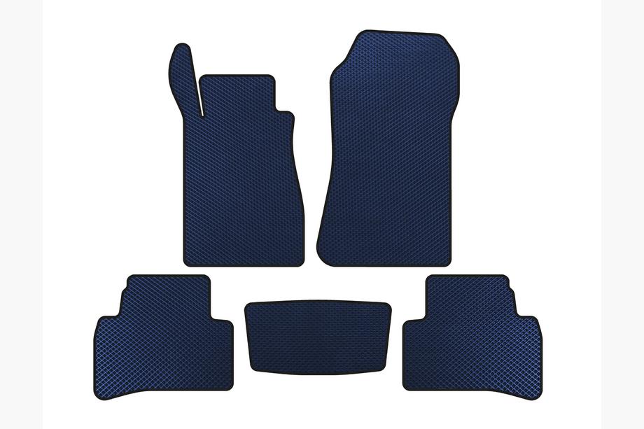 Mercedes CLK W208 1997-2002 Tapis de sol EVA (Coupé, Bleu) Image