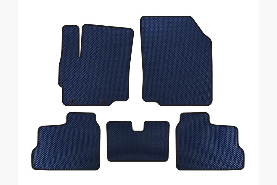 Mitsubishi Space Star/Mirage 2012- Tapis de sol EVA (pour Mirage, HB, Bleu) Image