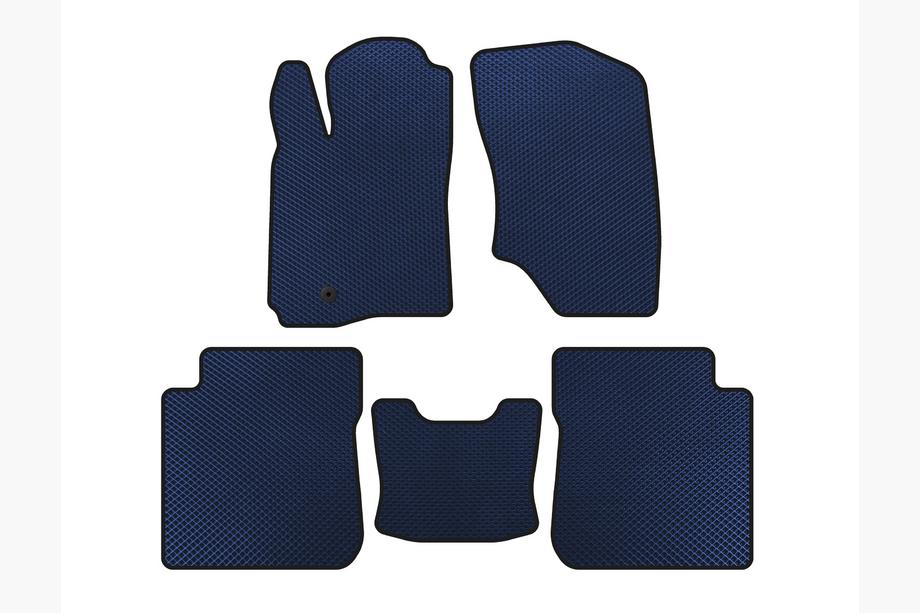 Mitsubishi Outlander 2001-2006 Tapis de sol EVA (Bleu) Image