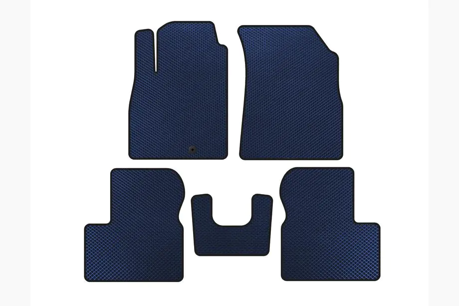 Nissan Micra K13 2011-2016 Tapis de sol EVA (Bleu) Image
