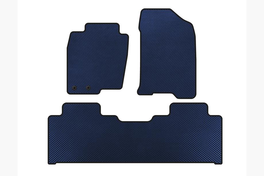 Nissan Navara/NP300 2016- Tapis de sol EVA V1 (Bleu) Image