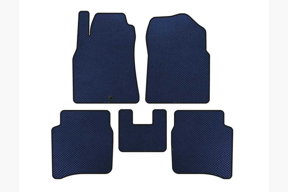 Nissan Primera P12 2002–2007 Tapis de sol EVA (SD, Bleu) Image