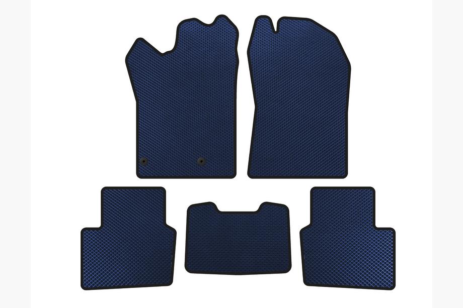 Nissan Qashqai 2021- Tapis de sol EVA (Hybride, Bleu) Image