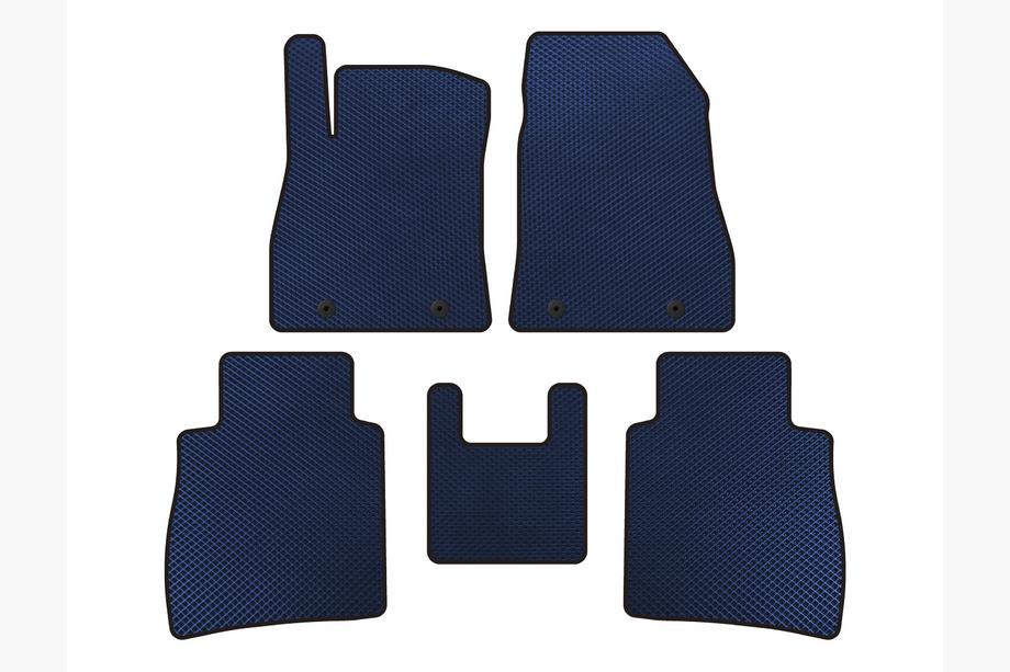 Nissan Sentra 2012-2019 Tapis de sol EVA (SD, Bleu) Image