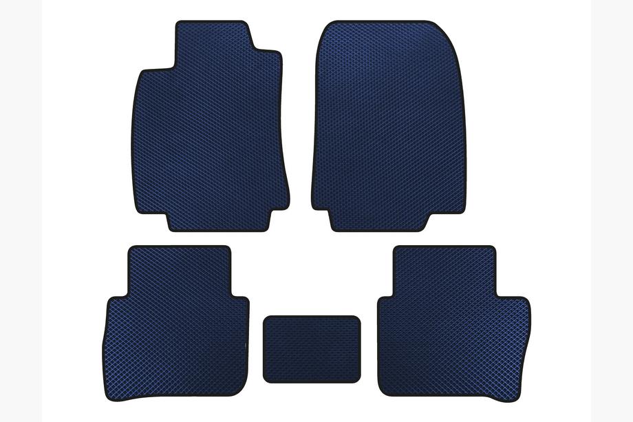 Nissan Tiida 2011-2014 Tapis de sol EVA (HB, Bleu) Image