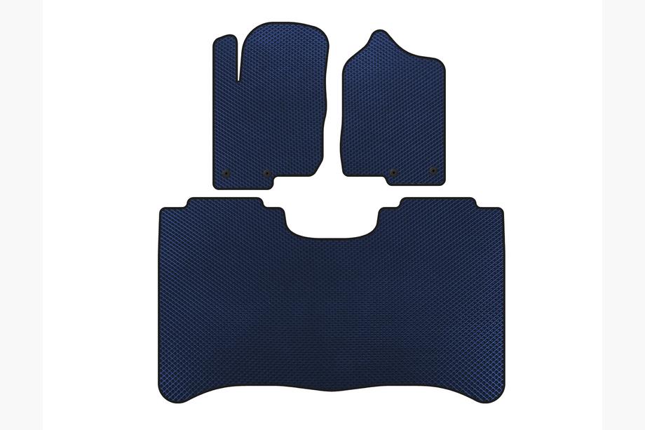 Nissan Titan 2004-2011 Tapis de sol EVA (Bleu) Image