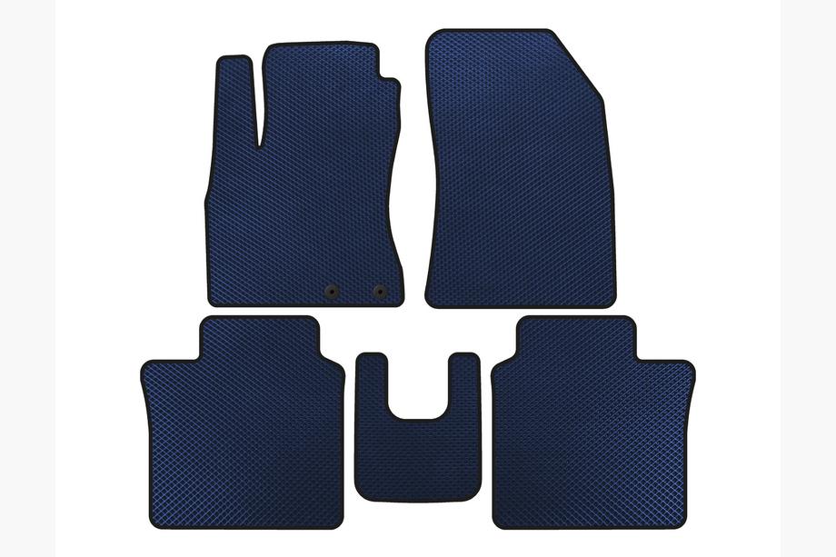 Nissan Note 2012-2020 Tapis de sol EVA (HB, Bleu) Image