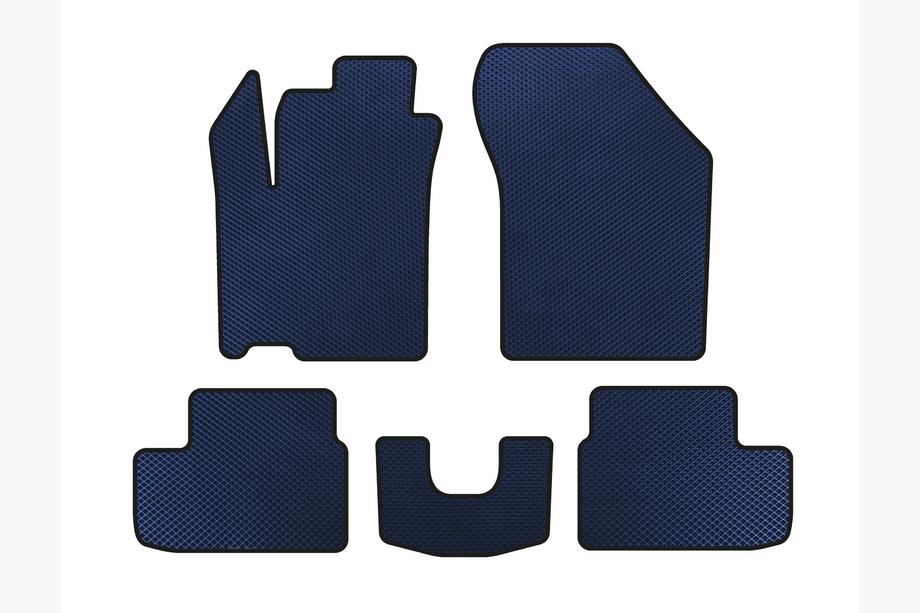 Opel Agila 2007-2015 Tapis de sol EVA (HB, Bleu) Image