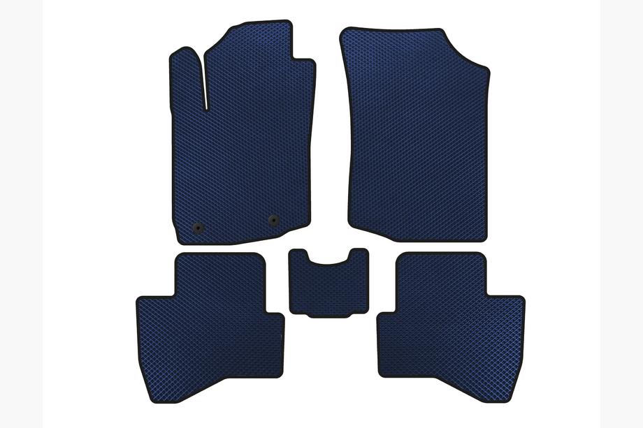 Peugeot 108 2014-2021 Tapis de sol EVA (HB, Bleu) Image