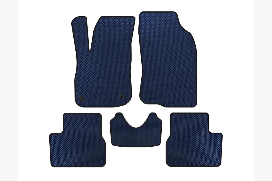 Peugeot 2008 2013-2019 Tapis de sol EVA (Bleu) Image