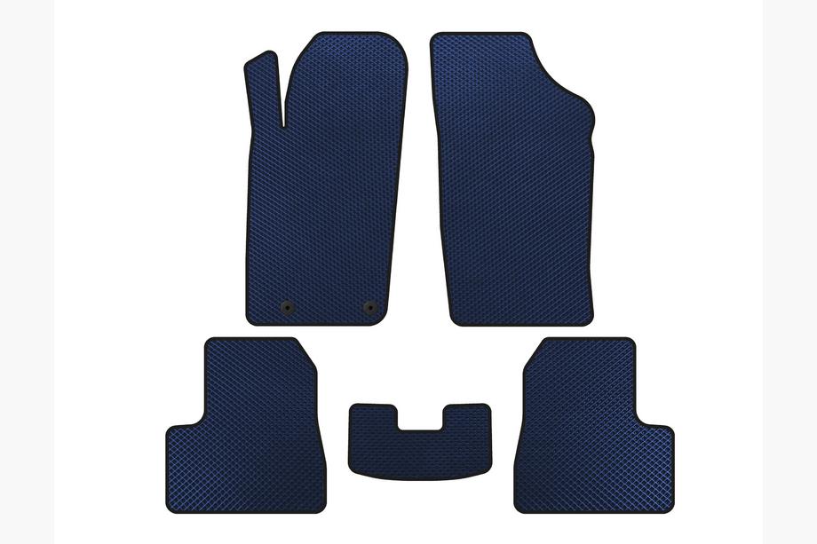 Peugeot 206 1998-2024 Tapis de sol EVA (2009-2013, Bleu) Image