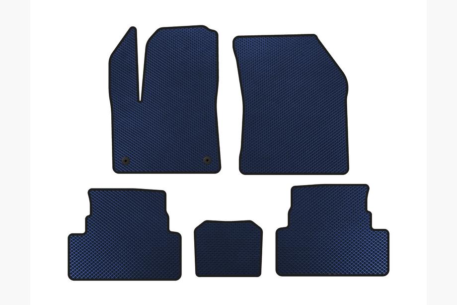 Peugeot 3008 2016-2023 Tapis de sol EVA (Bleu) Image