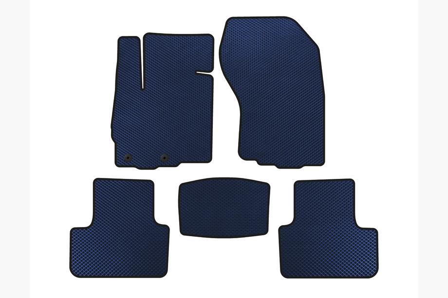 Peugeot 4008 2012-2017 Tapis de sol EVA (Bleu) Image