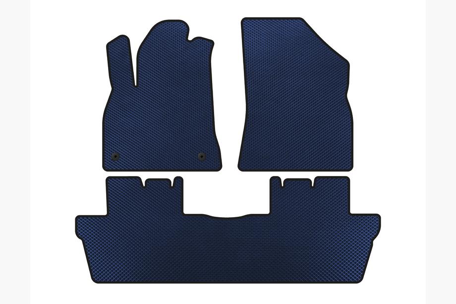 Peugeot 5008 2009-2016 Tapis de sol EVA (Bleu) Image