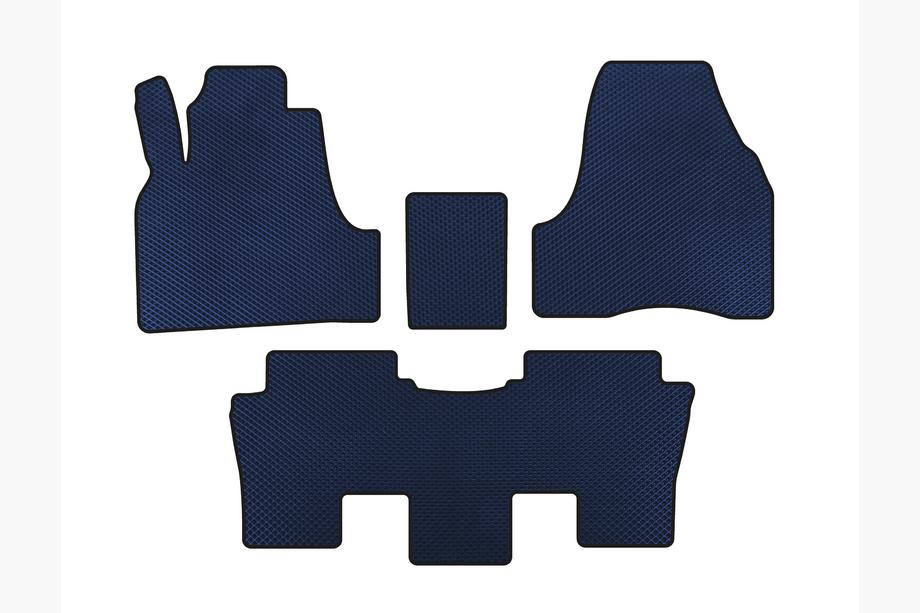 Peugeot 807 2002-2014 Tapis de sol EVA (Bleu) Image