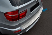 BMW X5 E70 2007-2013 Protection de Pare-chocs Arrière OmsaLine (Inox) photo 1