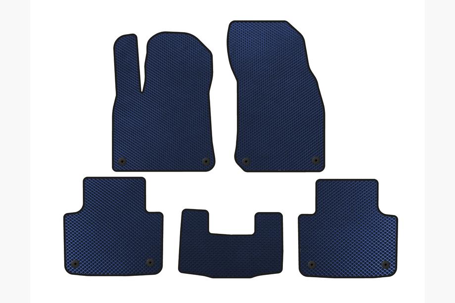 Porsche Cayenne 2018- Tapis de sol EVA (Bleu) Image