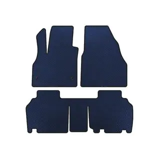 Tapis de sol EVA (2 Rangées, 5 Portes/7 Places, Bleu)