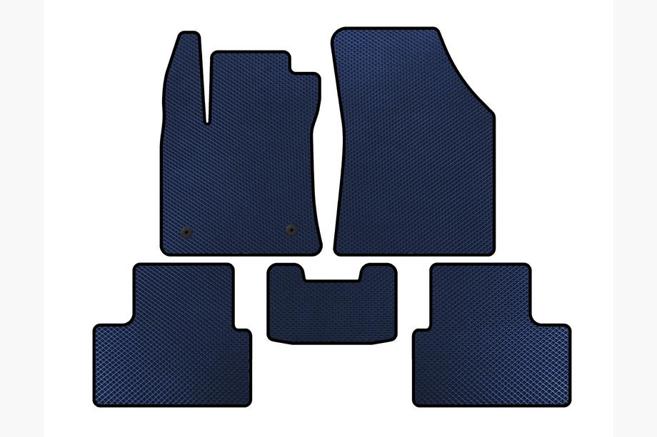 Renault Megane IV 2016-2025 Tapis de sol EVA (SD, Bleu) Image