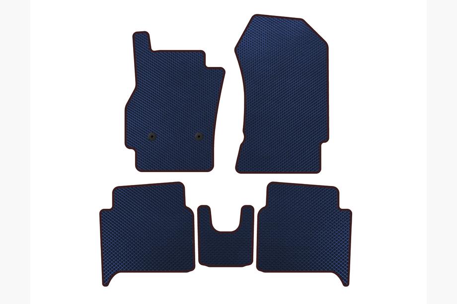 Renault Zoe 2012-2019 Tapis de sol EVA (HB, Bleu) Image